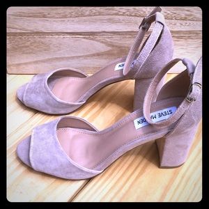 Women’s Steve Madden strap heels tan brown size 9